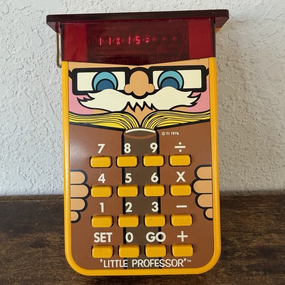 Vintage Texas Instruments TI Little Professor Calculator 1976 Tested Works - Picture 6 of 6